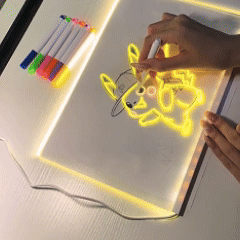 PIZARRA ACRÍLICA LED